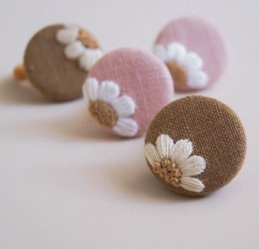 Designer Buttons – 1 Inch - Pack of 4