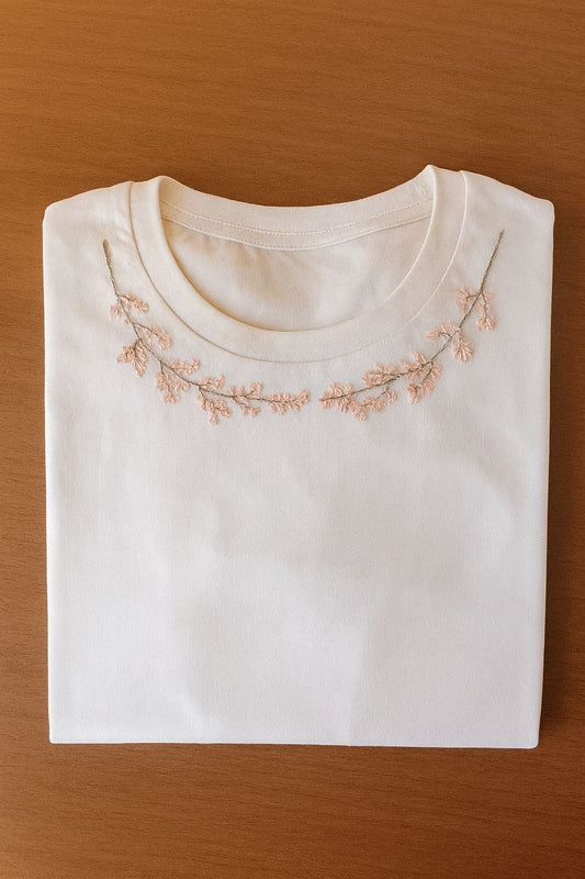 Handcrafted Cotton T-Shirt
